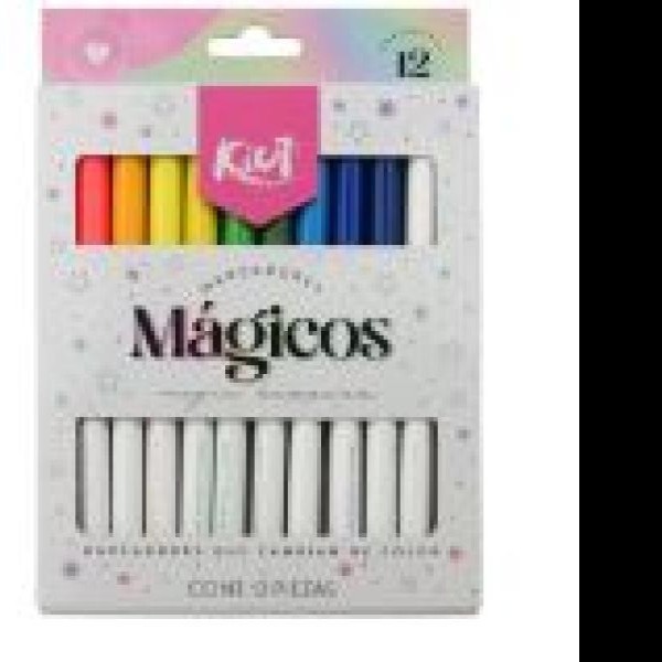 MARCADORES MAGICOS KIUT 550916 ESTUCHE C12 PZAS